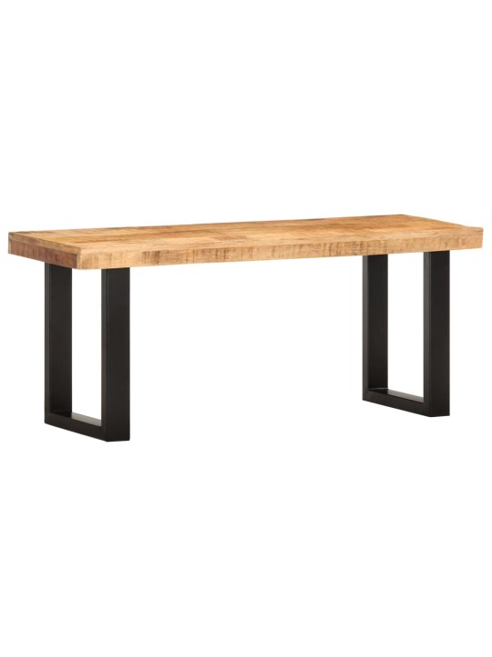 Sols, 110 cm, neapstrādāts mango masīvkoks un tērauds