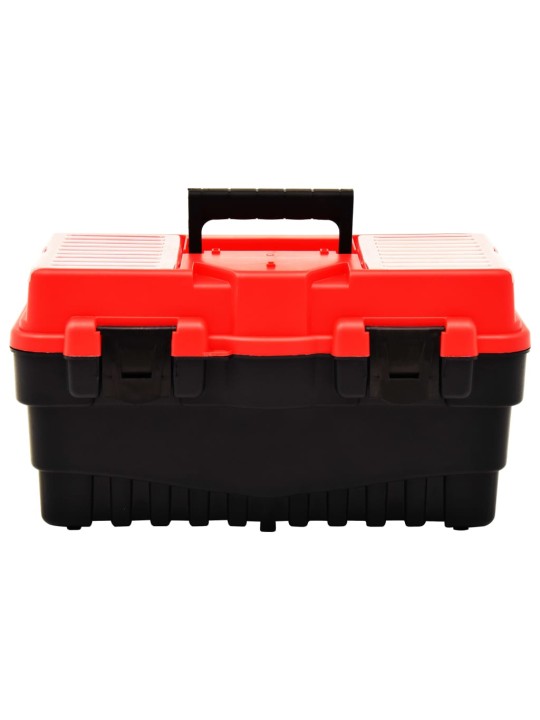 Instrumentu kaste plastmasas, 462x256x242 mm, sarkana