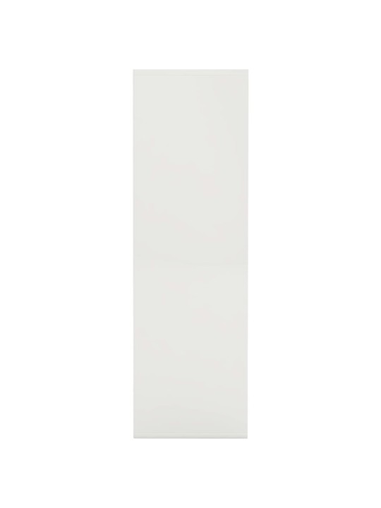 Grāmatu plaukts, balts, 98x30x98 cm, skaidu plāksne
