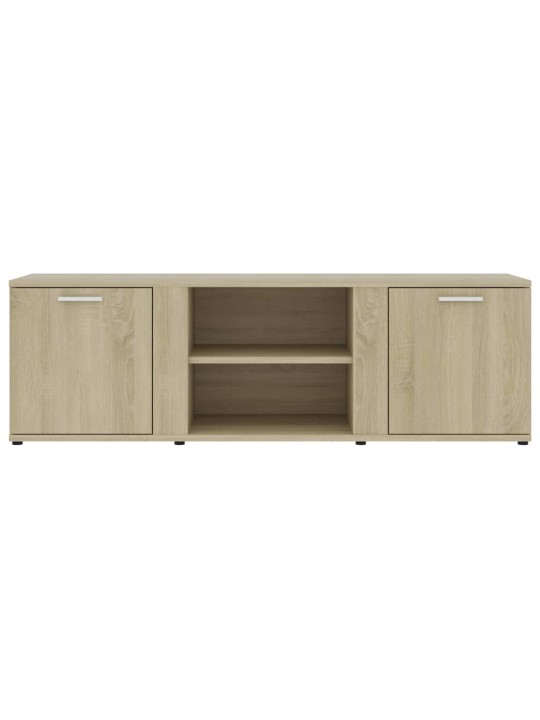 Tv skapītis, ozolkoka krāsa, 120x34x37 cm, inženierijas koks