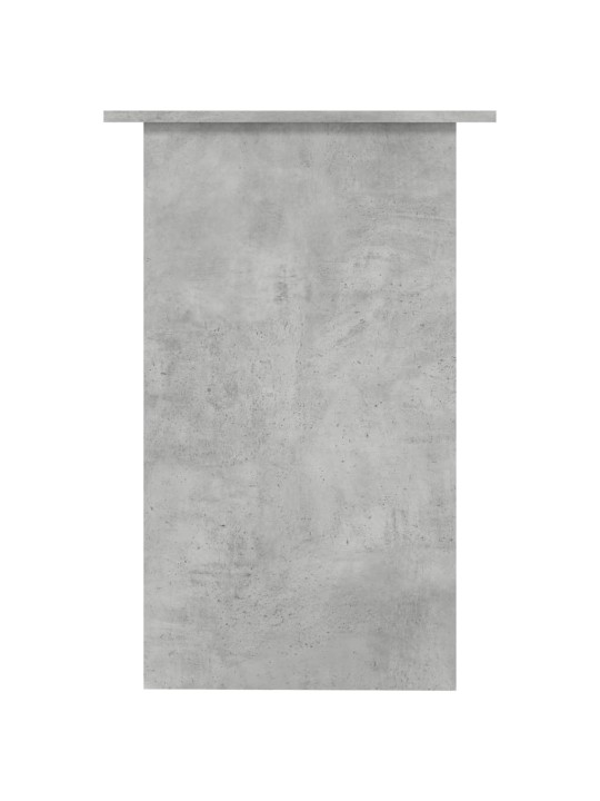 Rakstāmgalds, pelēks, 90x50x74 cm, inženierijas koks
