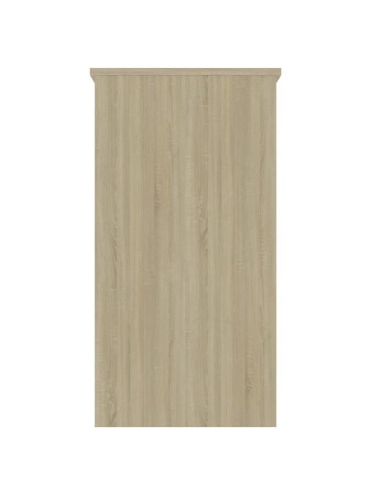 Rakstāmgalds, ozolkoka krāsā, 80x40x75 cm, inženierijas koks
