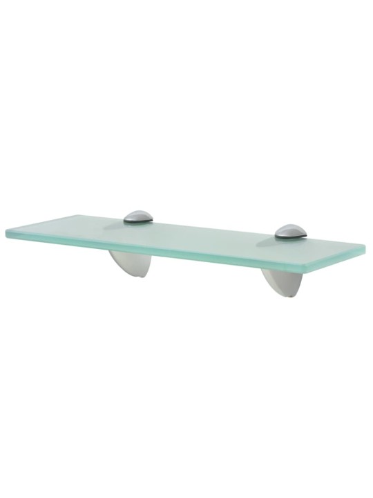 Sienas plaukti, 2 gab., 30x10 cm, 8 mm, stikls