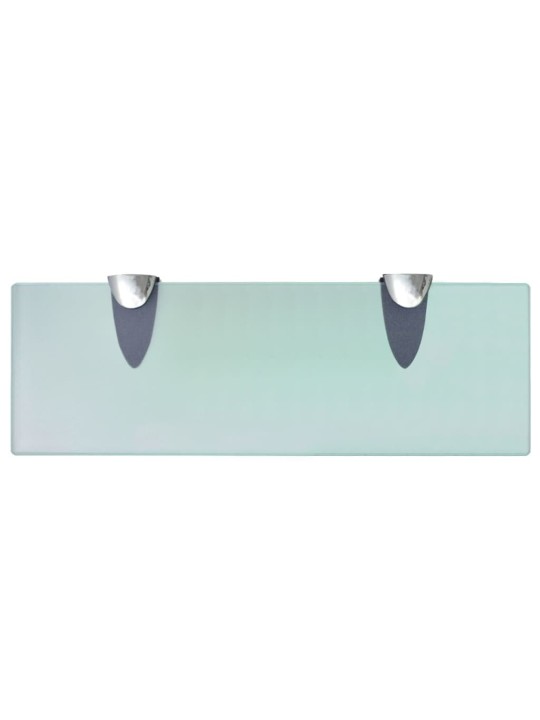 Sienas plaukti, 2 gab., 30x10 cm, 8 mm, stikls