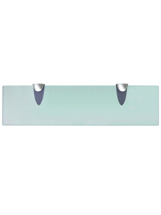 sienas plaukti, 2 gab., 40x10 cm, 8 mm, stikls