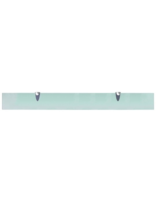 Sienas plaukti, 2 gab., 90x10 cm, 8 mm, stikls