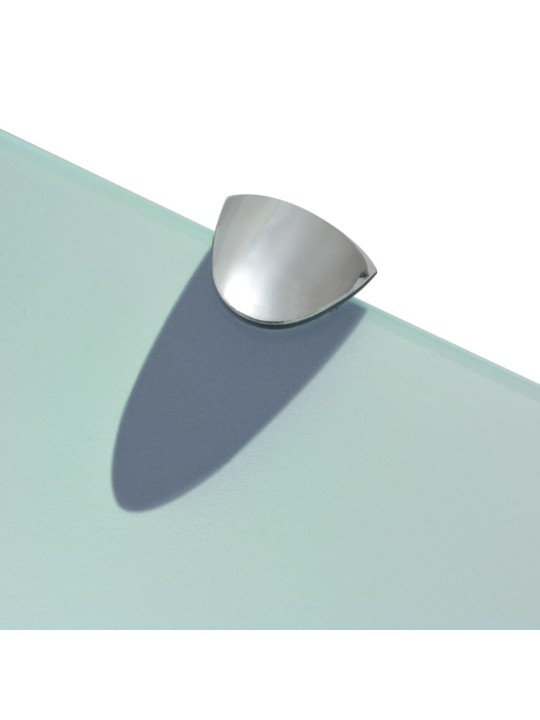 Sienas plaukti, 2 gab., 100x10 cm, 8 mm, stikls