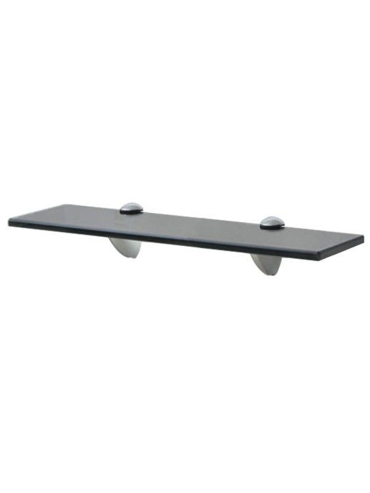 Sienas plaukti, 2 gab., 40x10 cm, 8 mm, stikls