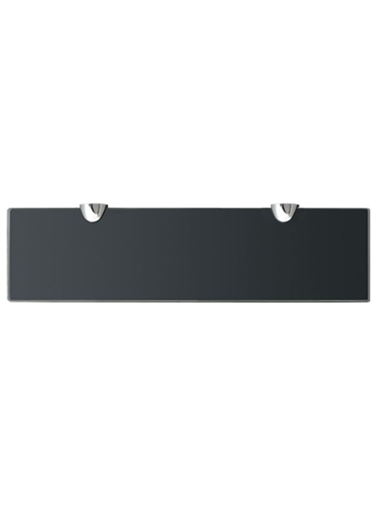 Sienas plaukti, 2 gab., 40x10 cm, 8 mm, stikls