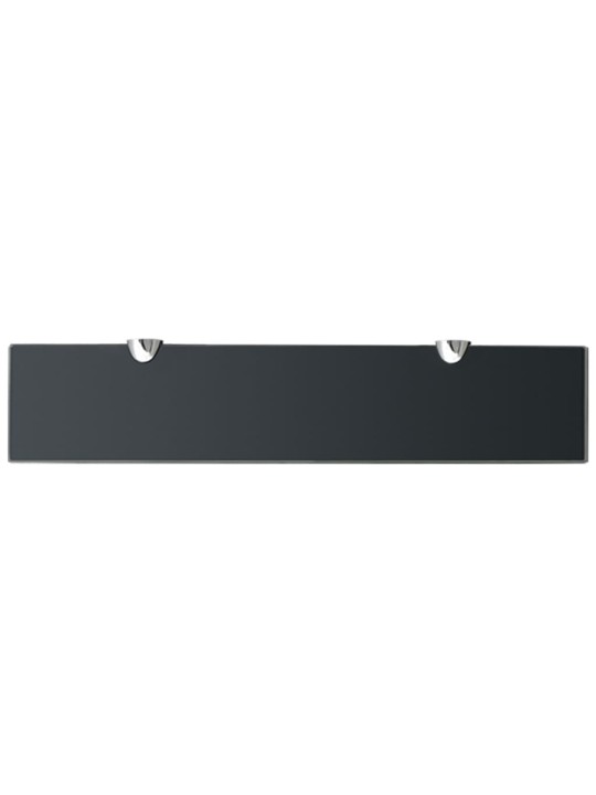 Sienas plaukti, 2 gab., 50x10 cm, 8 mm, stikls