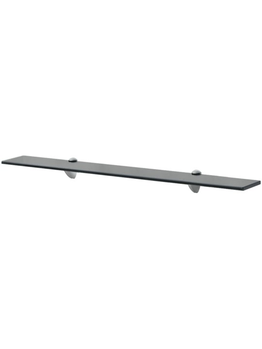 Sienas plaukti, 2 gab., 80x10 cm, 8 mm, stikls