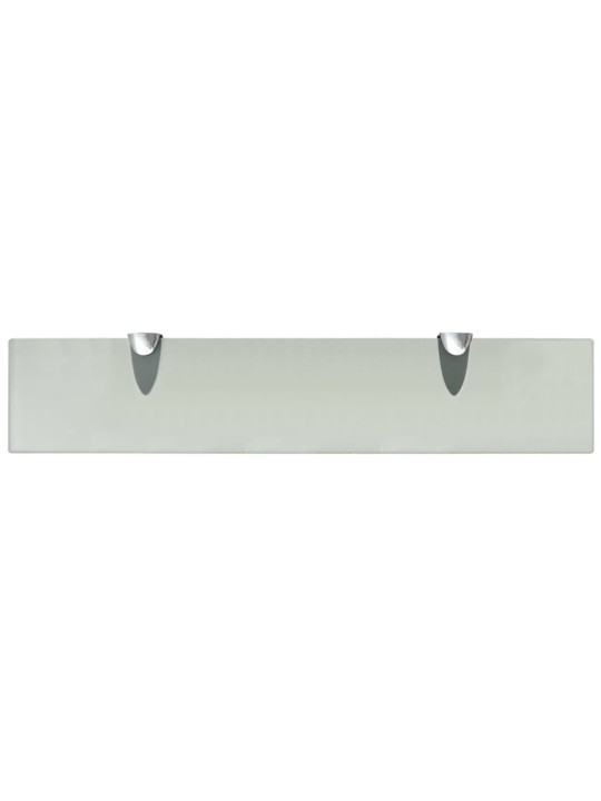 sienas plaukti, 2 gab., 50x10 cm, 8 mm, stikls