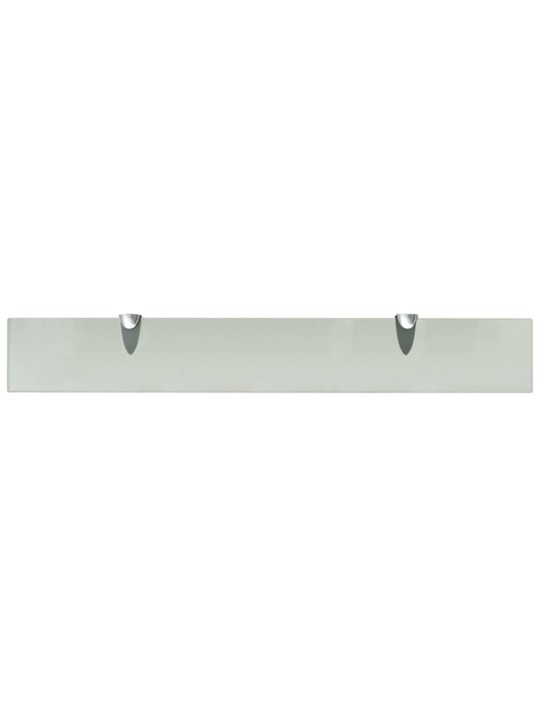 Sienas plaukti, 2 gab., 70x10 cm, 8 mm, stikls