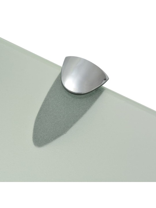 Sienas plaukti, 2 gab., 100x10 cm, 8 mm, stikls