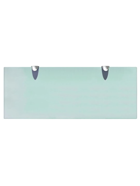 Sienas plaukti, 2 gab., 50x20 cm, 8 mm, stikls