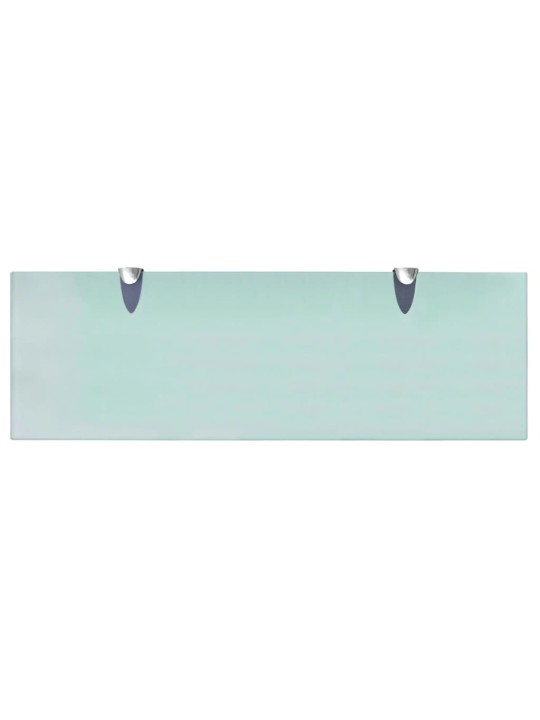 Sienas plaukti, 2 gab., 60x20 cm, 8 mm, stikls