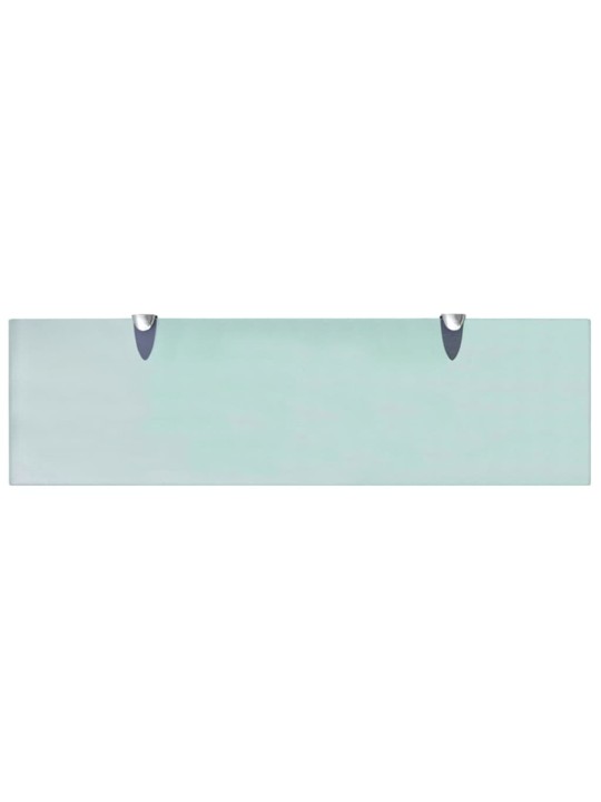 Sienas plaukti, 2 gab., 70x20 cm, 8 mm, stikls