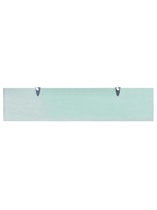 Sienas plaukti, 2 gab., 90x20 cm, 8 mm, stikls