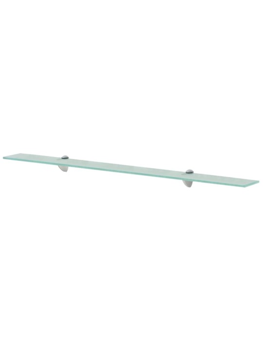 Sienas plaukti, 2 gab., 100x20 cm, 8 mm, stikls