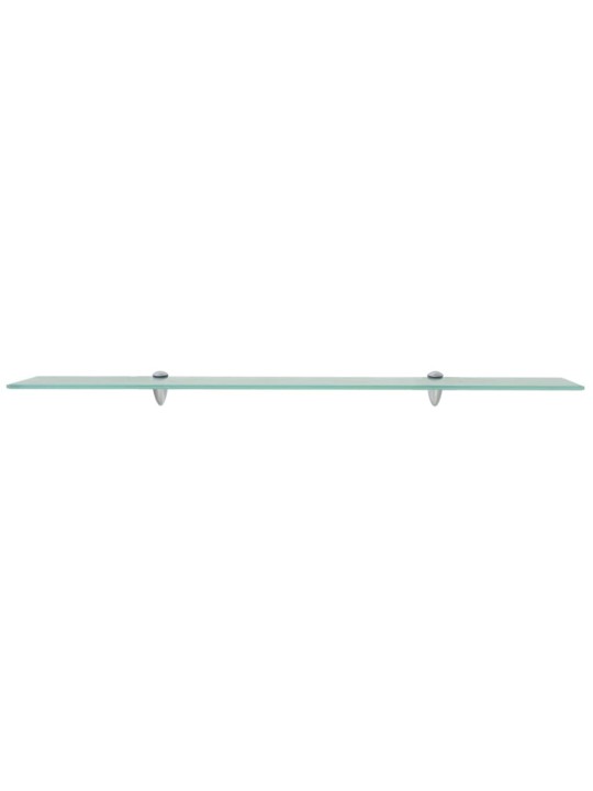 Sienas plaukti, 2 gab., 100x20 cm, 8 mm, stikls