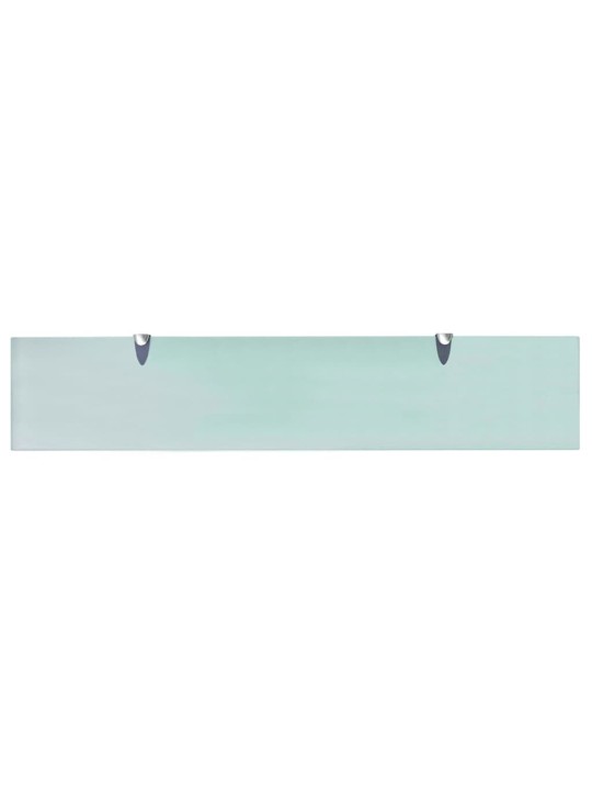 Sienas plaukti, 2 gab., 100x20 cm, 8 mm, stikls