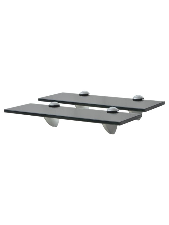 Sienas plaukti, 2 gab., 30x20 cm, 8 mm, stikls