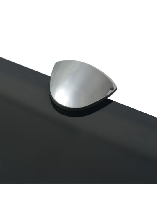 Sienas plaukti, 2 gab., 100x20 cm, 8 mm, stikls