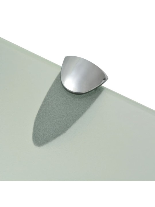Sienas plaukti, 2 gab., 30x20 cm, 8 mm, stikls