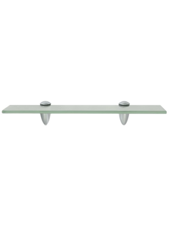 Sienas plaukti, 2 gab., 40x20 cm, 8 mm, stikls