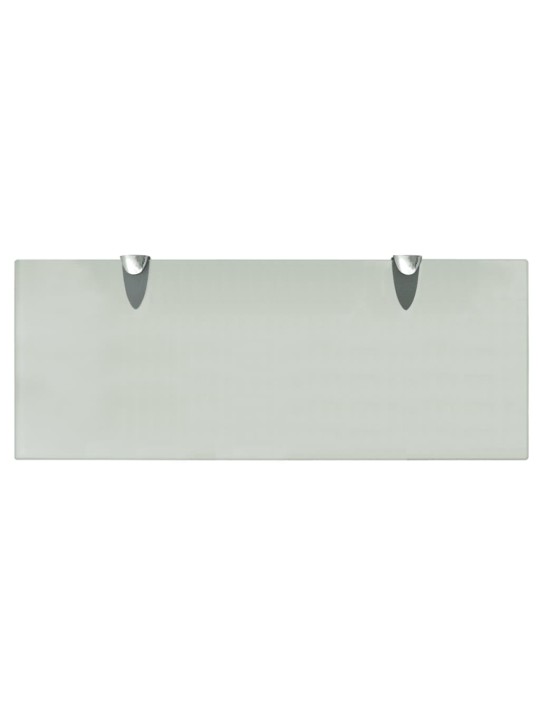 Sienas plaukti, 2 gab., 50x20 cm, 8 mm, stikls