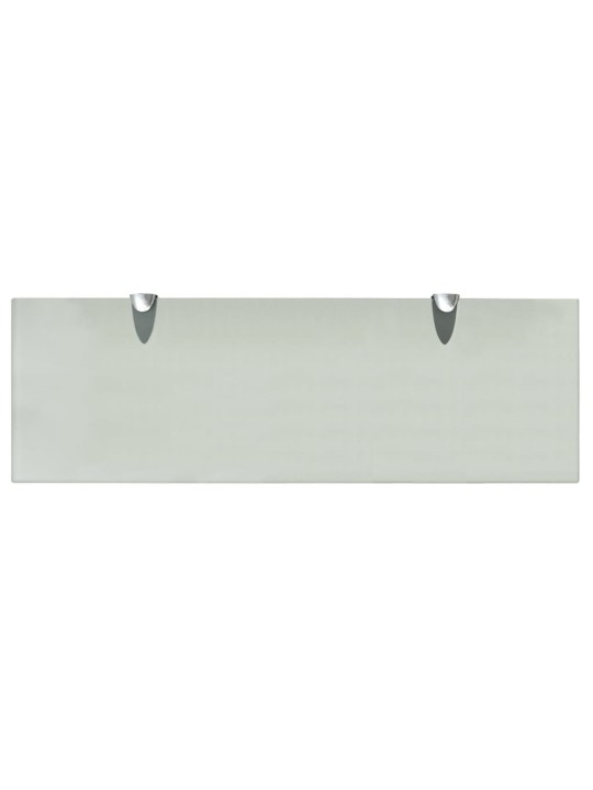 Sienas plaukti, 2 gab., 60x20 cm, 8 mm, stikls