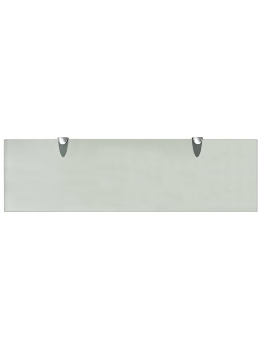 Sienas plaukti, 2 gab., 70x20 cm, 8 mm, stikls