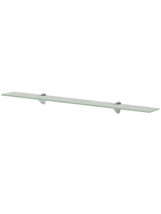 Sienas plaukti, 2 gab., 90x20 cm, 8 mm, stikls