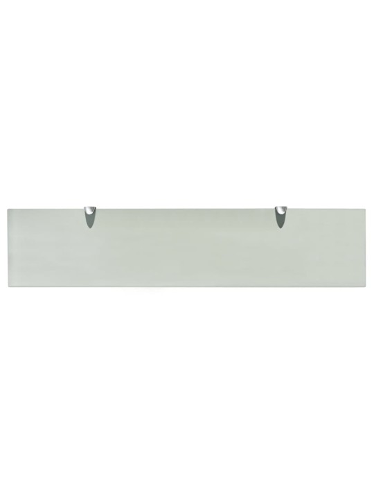 Sienas plaukti, 2 gab., 90x20 cm, 8 mm, stikls