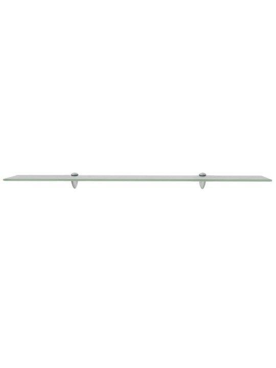 Sienas plaukti, 2 gab., 100x20 cm, 8 mm, stikls