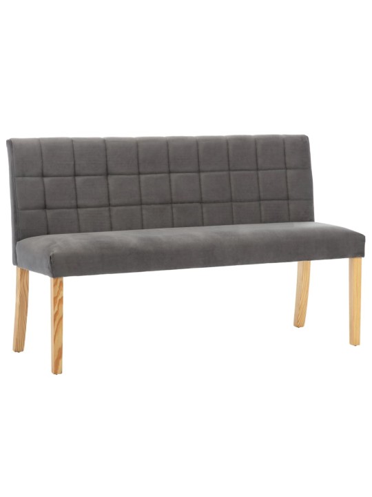 Sols, 140 cm, pelēks samts