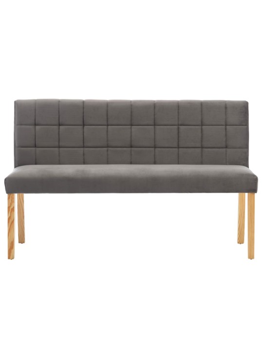 Sols, 140 cm, pelēks samts