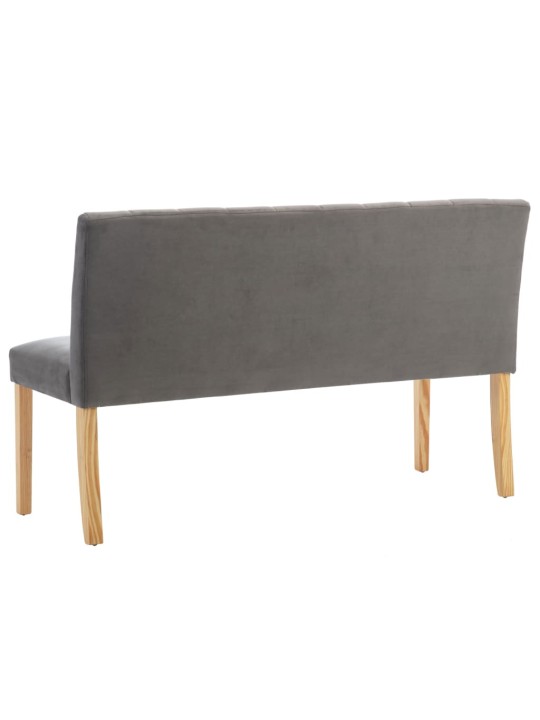 Sols, 140 cm, pelēks samts