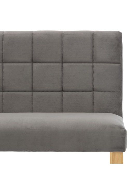 Sols, 140 cm, pelēks samts