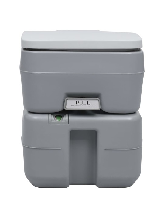 Pārnēsājama kempinga tualete, 20+10 l