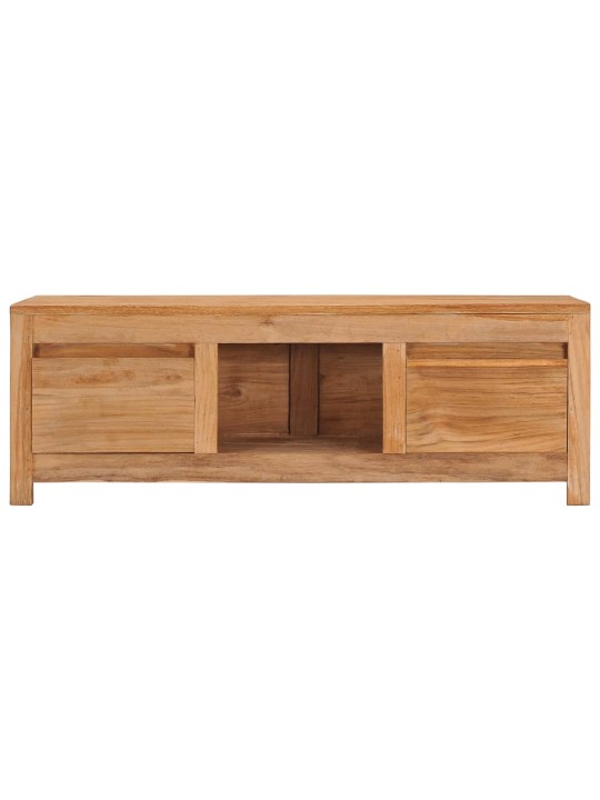 Tv skapītis, 100x30x35 cm, masīvs tīkkoks