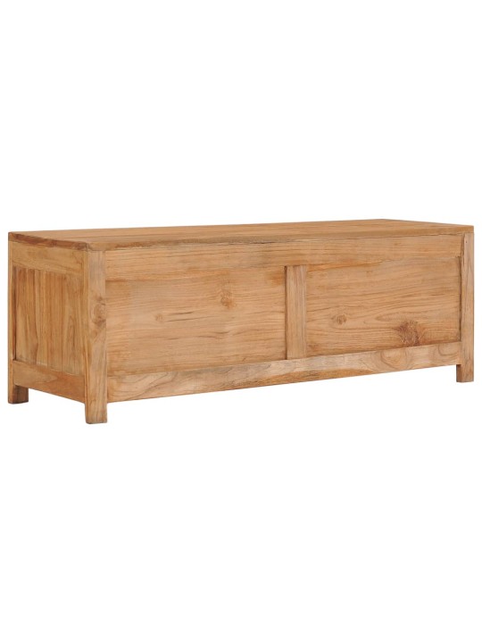 Tv skapītis, 100x30x35 cm, masīvs tīkkoks