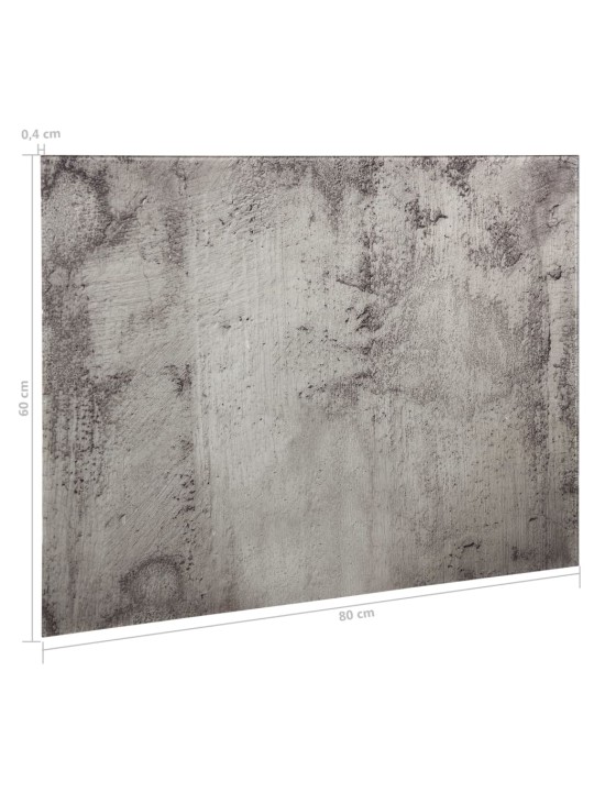 Magnētiskā tāfele, stiprināma pie sienas, stikls, 80x60 cm