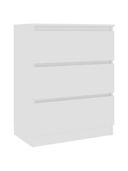 Kumode, balta, 60x35x76 cm, inženierijas koks