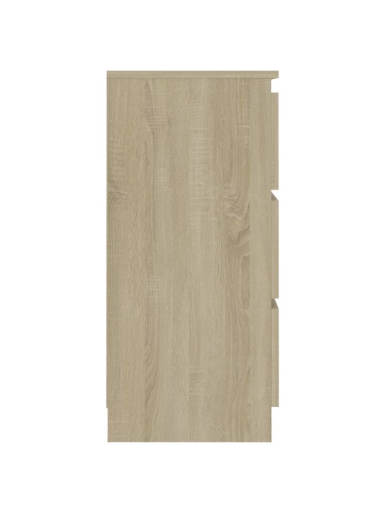 Kumode, ozolkoka krāsā, 60x35x98,5 cm, inženierijas koks