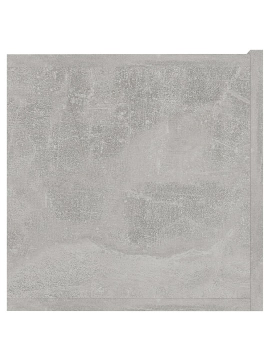 Tv skapītis, betona pelēks, 80x30x30 cm, inženierijas koks