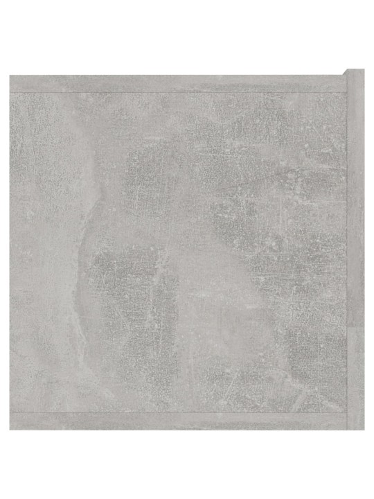 Tv skapītis, betonpelēks, 120x30x30 cm, inženierijas koks