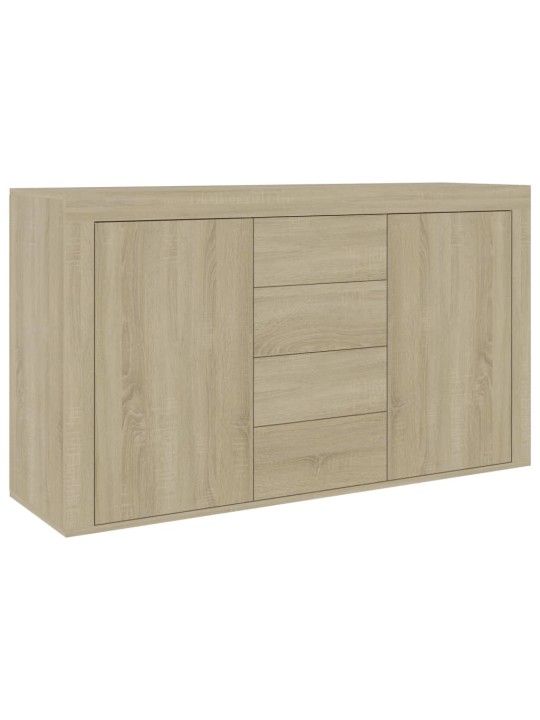 Kumode, ozolkoka krāsa, 120x36x69 cm, inženierijas koks
