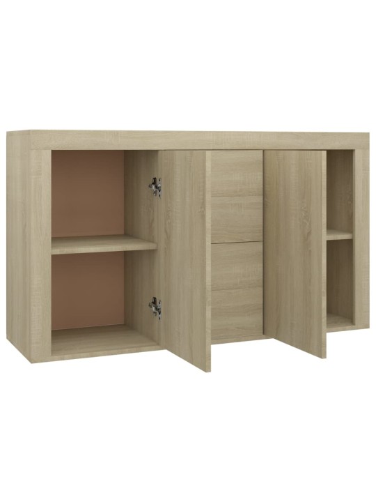 Kumode, ozolkoka krāsa, 120x36x69 cm, inženierijas koks