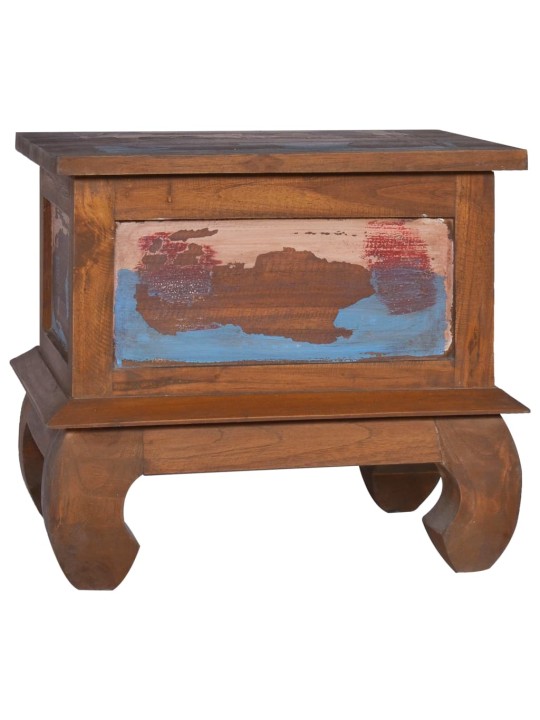 Naktsskapītis, 45x35x40 cm, pārstrādāts tīkkoks